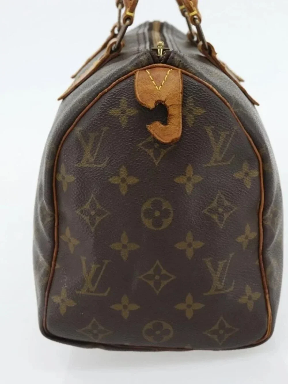 LOUIS VUITTON Monogram Speedy 25 Hand Bag M41528 LV Auth 180770